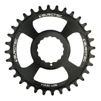 Burgtec 3mm Offset Thick Thin Chainring for Race Face Cinch - 34T - Black, Burgtec Black