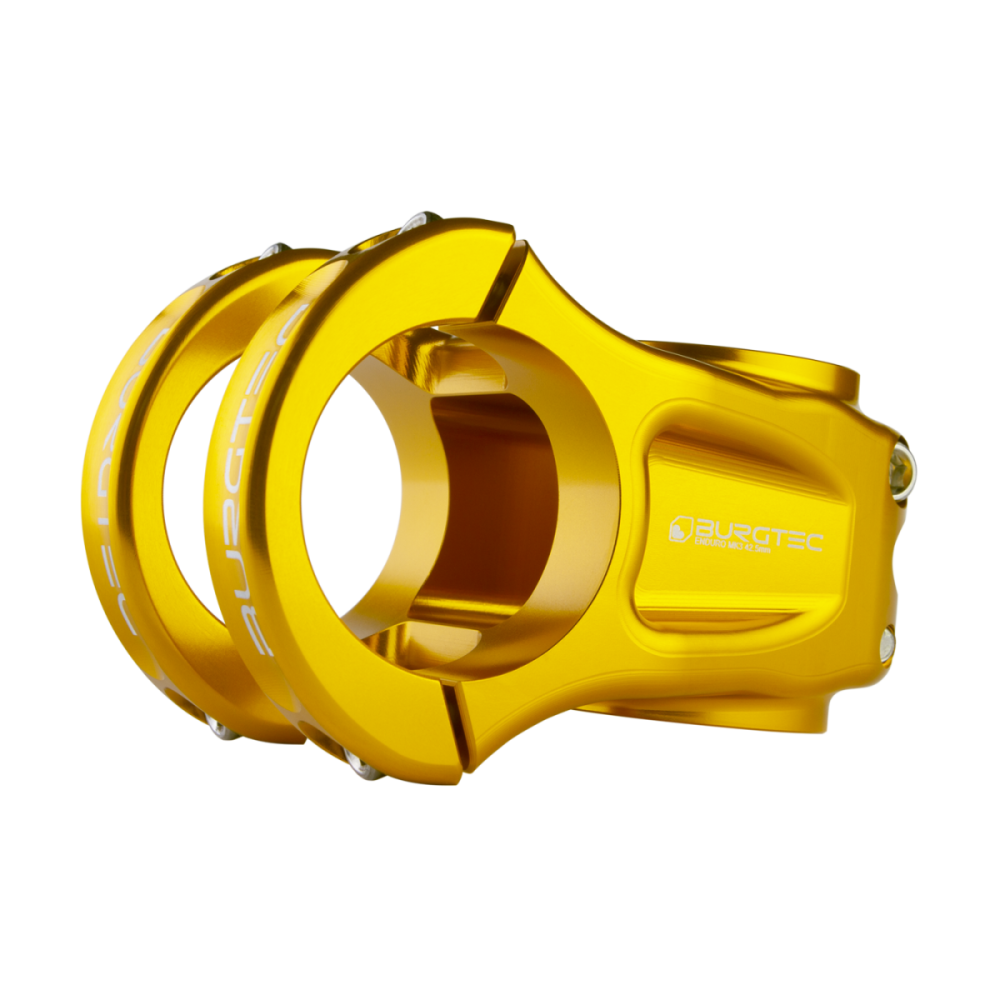 Burgtec Enduro MK3 Stem - 35 Clamp - 42.5mm Reach - Bullion Gold, Burgtec Bullion Gold