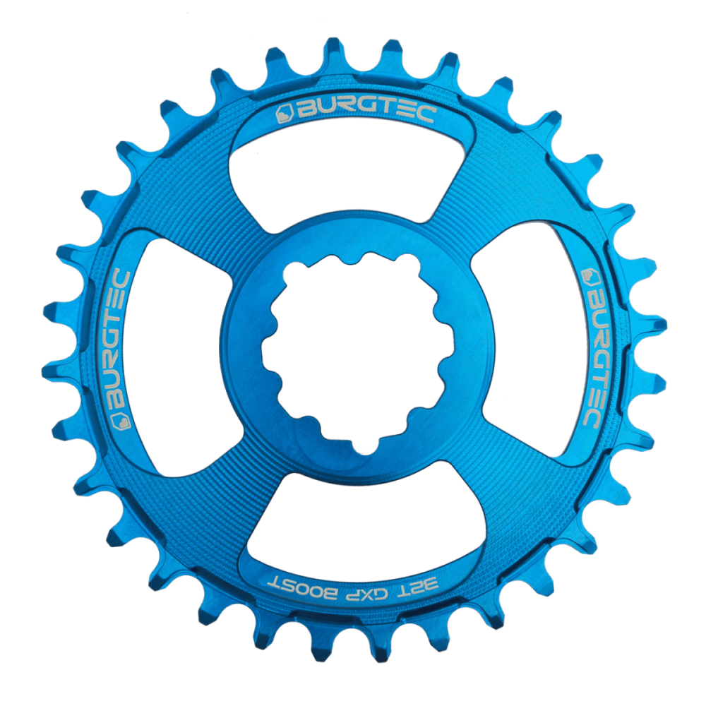 Burgtec 3mm Offset Thick Thin Chainring for SRAM 3-Bolt - 32T