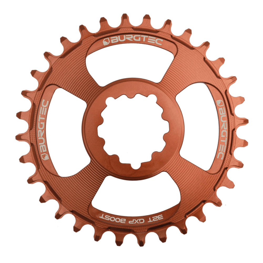 Burgtec 3mm Offset Thick Thin Chainring for SRAM 3-Bolt - 34T