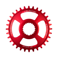 Burgtec Thick Thin Chainring for Shimano Direct Mount - 30T - Race Red
