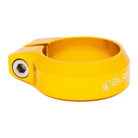 Burgtec Seat Clamp - 34.9mm Diameter - Bullion Gold, Burgtec Bullion Gold