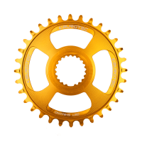Burgtec Thick Thin Chainring for Shimano Direct Mount - 32T - Bullion Gold, Burgtec Bullion Gold