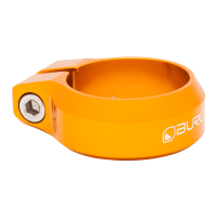 Burgtec Seat Clamp - 39.7mm Diameter - Iron Bro Orange