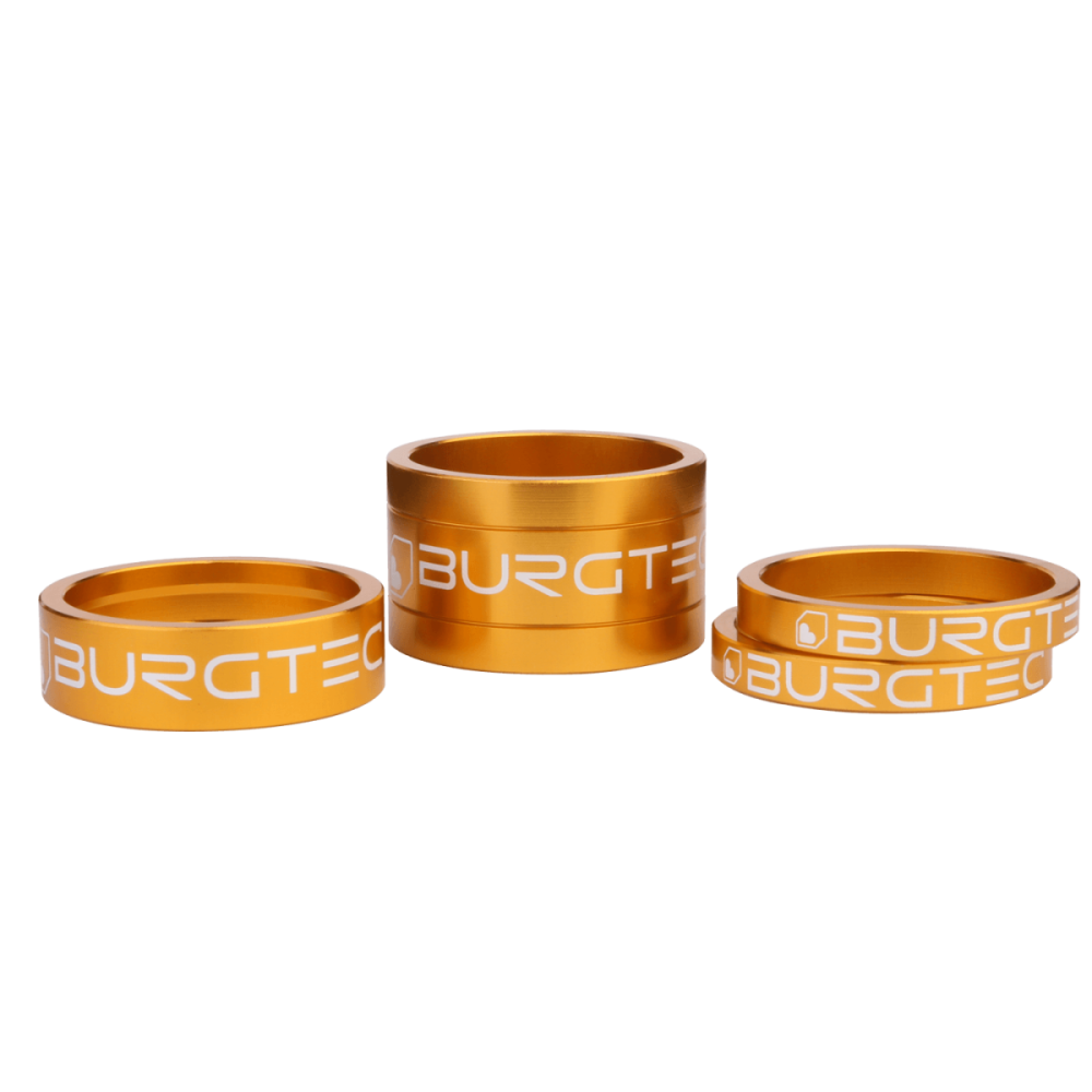 Burgtec Stem Spacers (5mm Spacer x2, 10mm Spacer, 20mm Spacer)