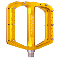Burgtec Penthouse Flat MK5 Pedals - Bullion Gold