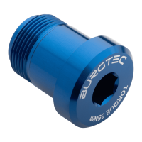 Burgtec Sram T-Type Derailleur Bolt - Bolt 2 - Deep Blue