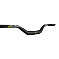 Burgtec Ride High Josh Bryceland Signature Alloy Handlebar - 35mm Clamp - 65mm Rise, Black