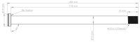 Burgtec Trek Session 194mm Rear Axle