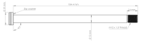 Burgtec Trek 184.5mm Rear Axle