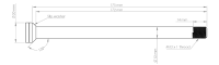 Burgtec Transition 175mm Rear Axle