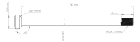 Burgtec Transition 171mm Rear Axle