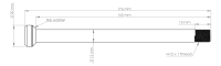 Burgtec Specialized 175.5mm Rear Axle