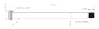 Burgtec Yeti 174mm Rear Axle