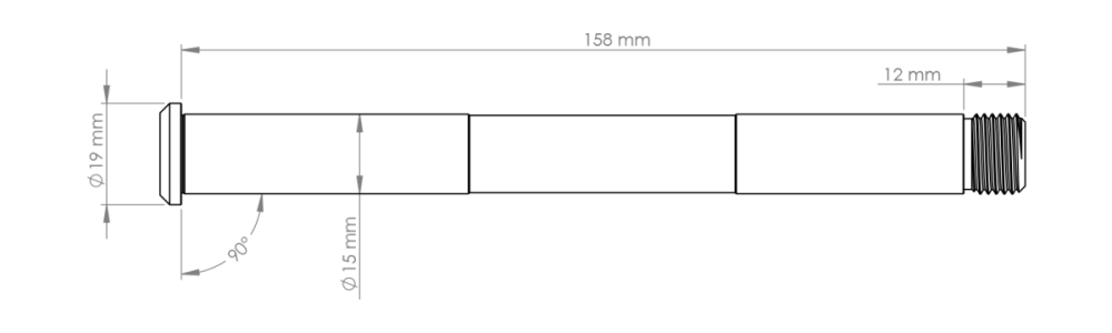 Burgtec Boost Fork Axle