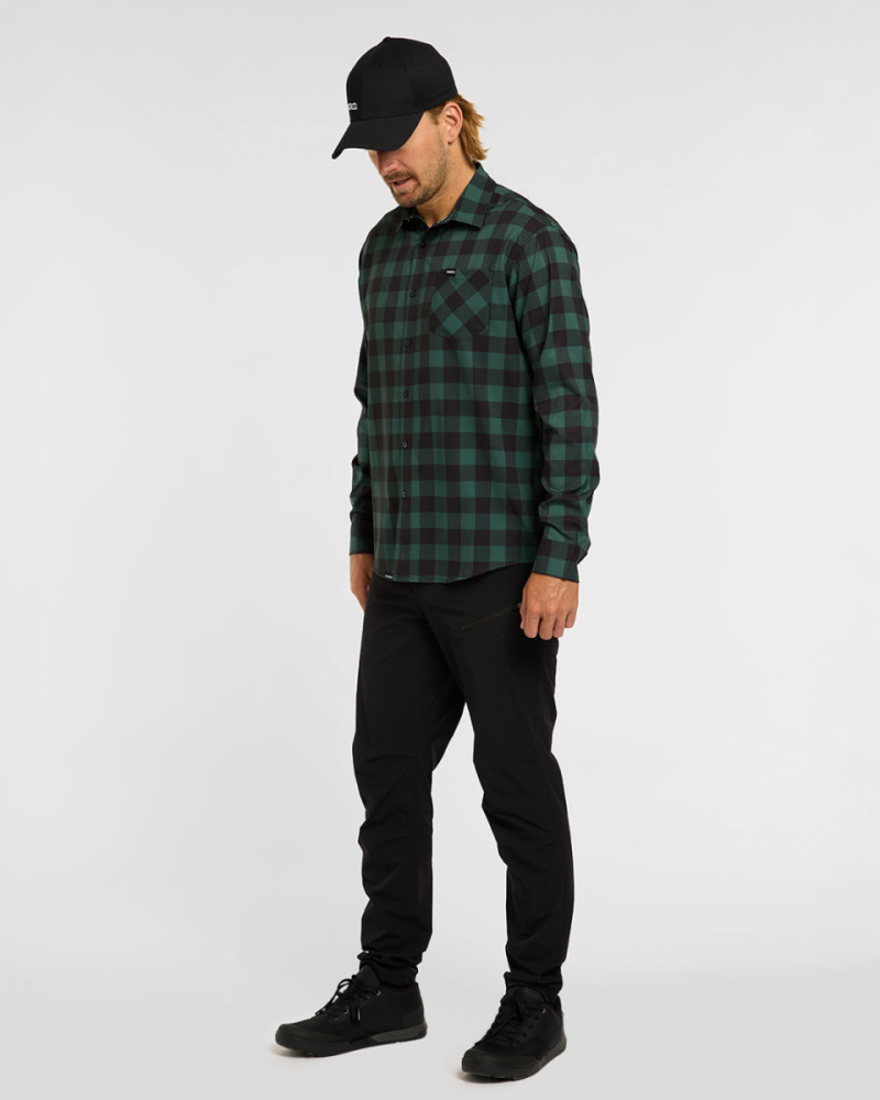 Dharco Mens Tech Long Sleeve Party Shirt | Gus, XL