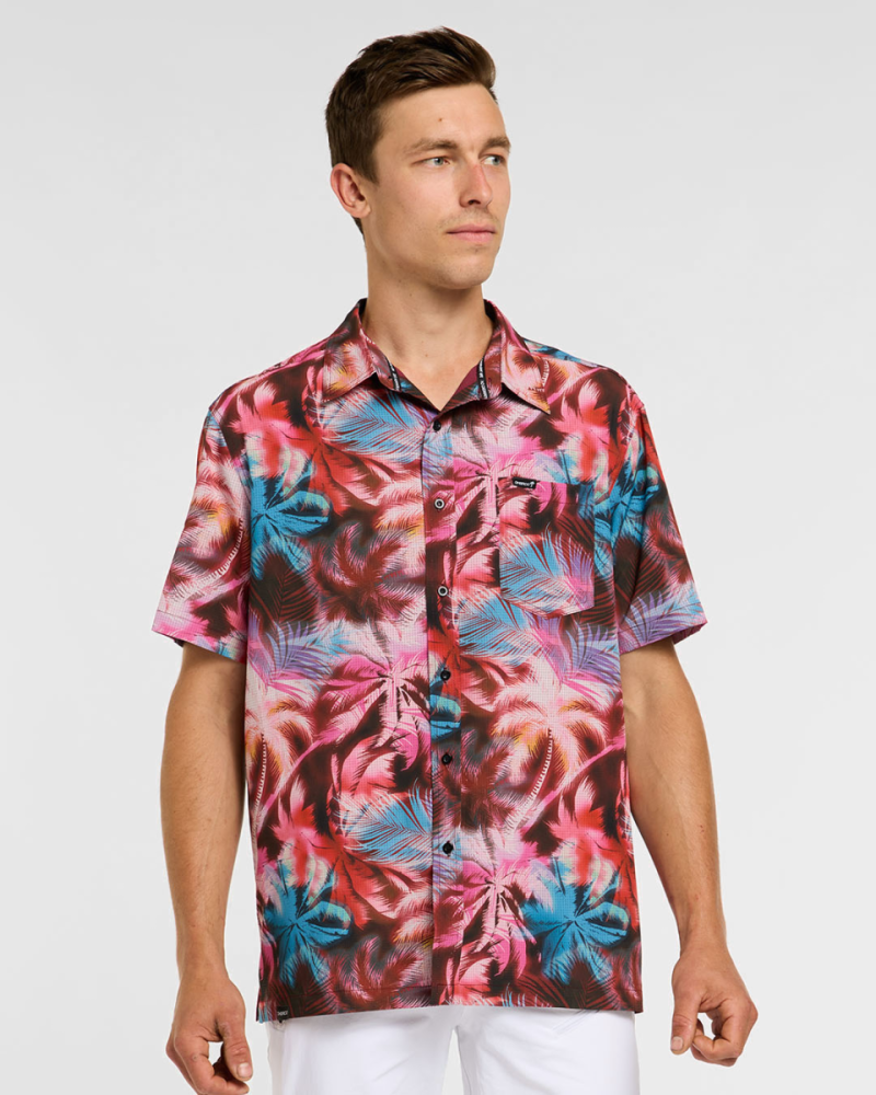 Dharco Mens Tech Party Shirt | Nebula, M