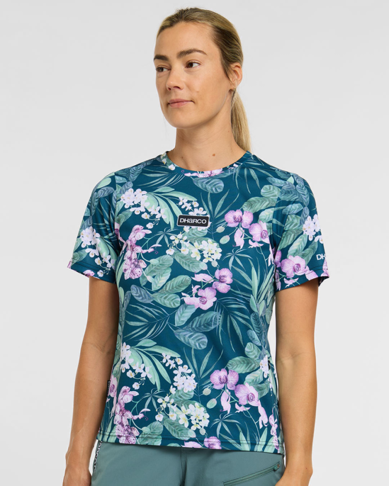 Dharco Womens Short Sleeve Jersey | Wild Orchid