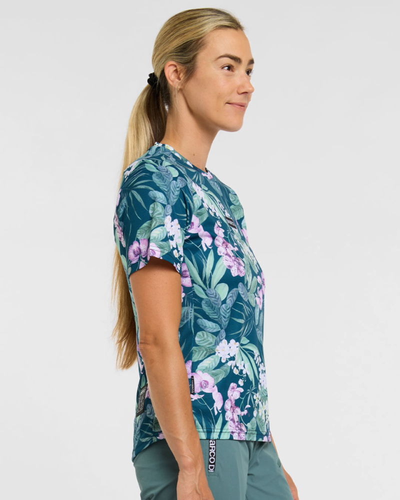 Dharco Womens Short Sleeve Jersey | Wild Orchid