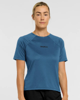 Dharco Womens Ather Short Sleeve Jersey | Morrocan Blue, M