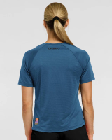 Dharco Womens Ather Short Sleeve Jersey | Morrocan Blue, M