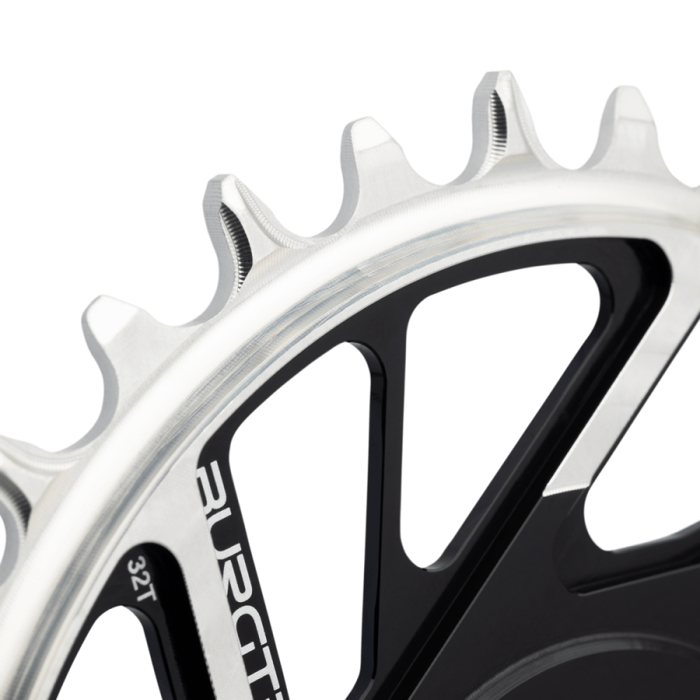 Burgtec 3mm Offset Thick Thin Chainring for SRAM 8-Bolt - 28T - Kash Bronze