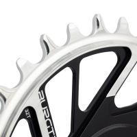 Burgtec 3mm Offset Thick Thin Chainring for SRAM 8-Bolt - 28T - Kash Bronze