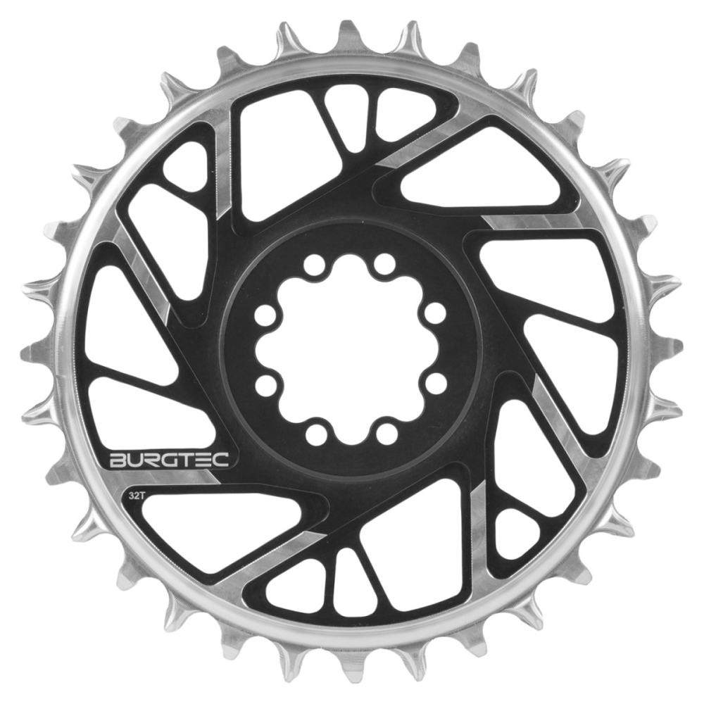 Burgtec 3mm Offset Thick Thin Chainring for SRAM 8-Bolt - 28T - Kash Bronze