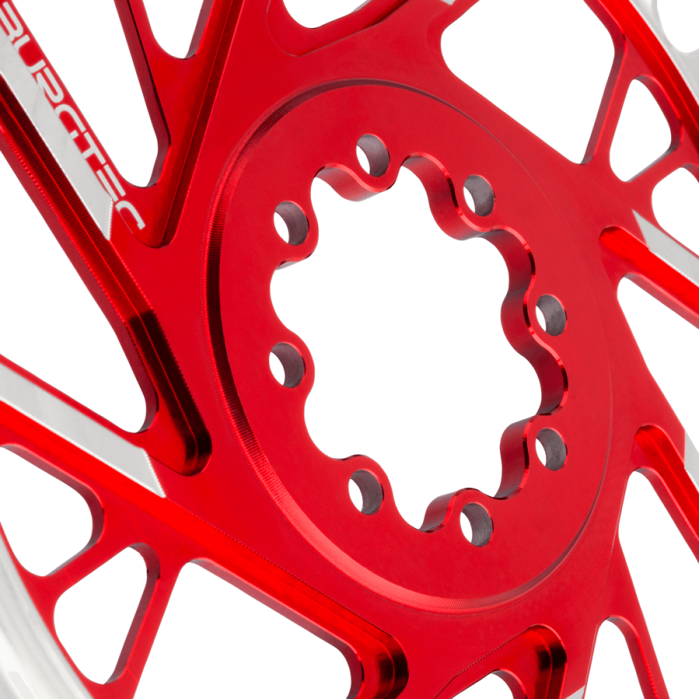 Burgtec 3mm Offset Thick Thin Chainring for SRAM 8-Bolt - 28T - Kash Bronze