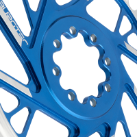 Burgtec 3mm Offset Thick Thin Chainring for SRAM 8-Bolt - 28T - Kash Bronze