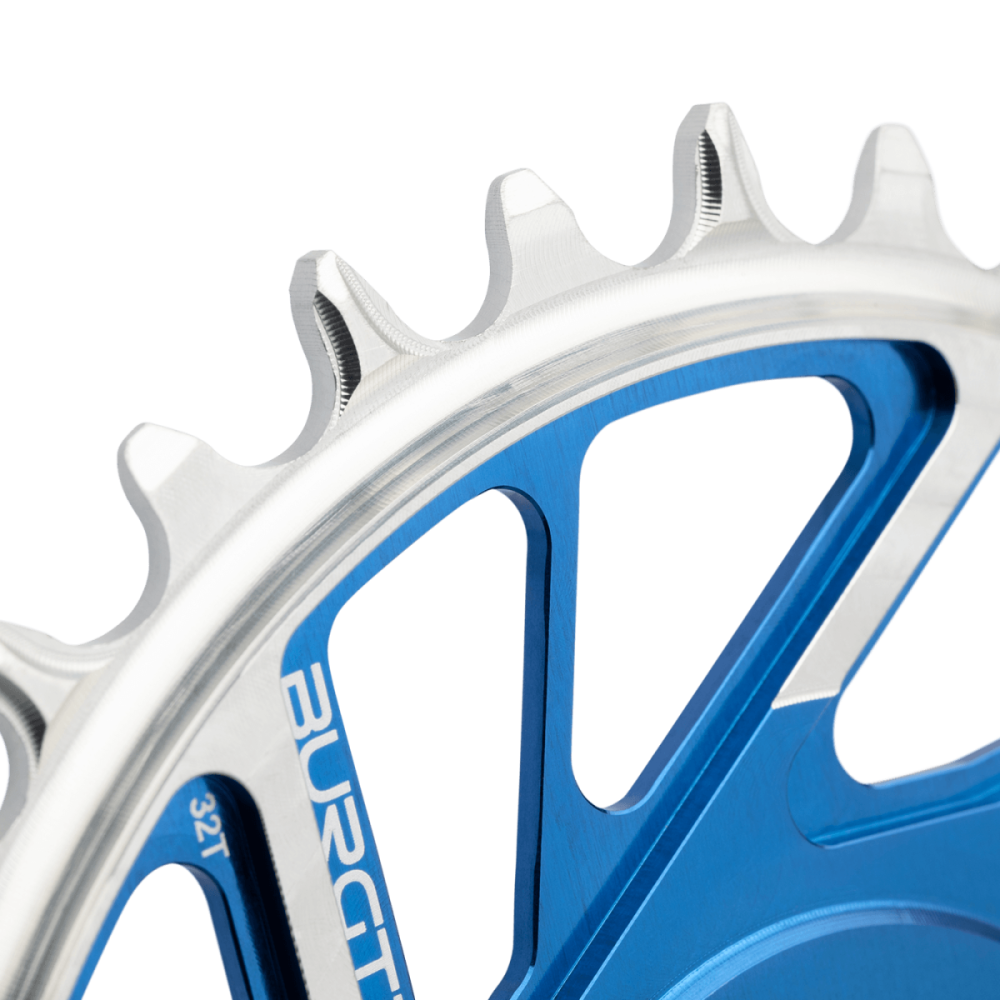 Burgtec 3mm Offset Thick Thin Chainring for SRAM 8-Bolt - 28T - Kash Bronze