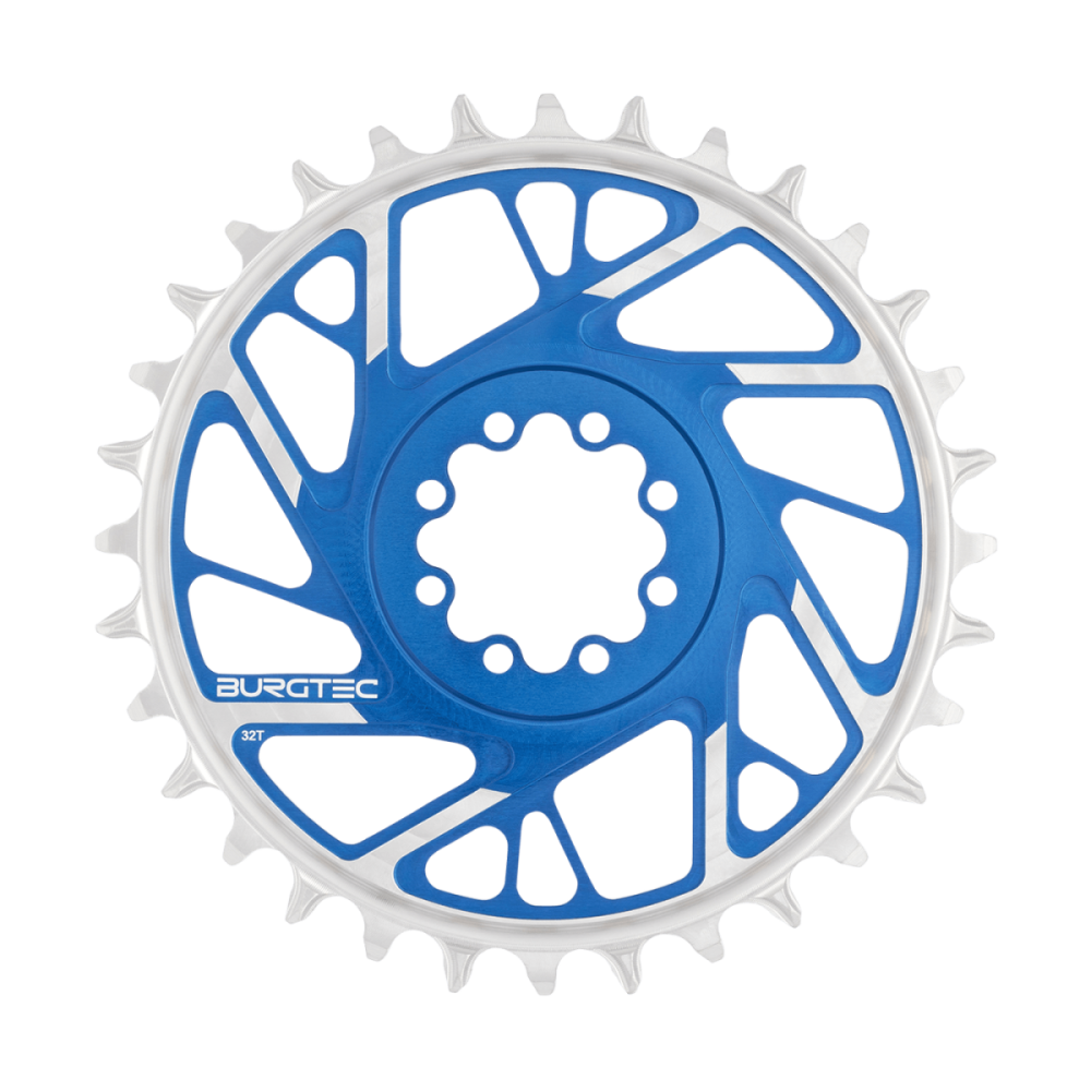 Burgtec 3mm Offset Thick Thin Chainring for SRAM 8-Bolt - 28T - Kash Bronze