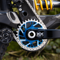 Burgtec 3mm Offset Thick Thin Chainring for SRAM 8-Bolt - 28T - Kash Bronze