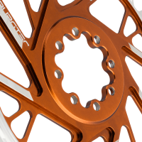 Burgtec 3mm Offset Thick Thin Chainring for SRAM 8-Bolt - 28T - Kash Bronze
