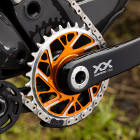 Burgtec 3mm Offset Thick Thin Chainring for SRAM 8-Bolt - 28T - Kash Bronze