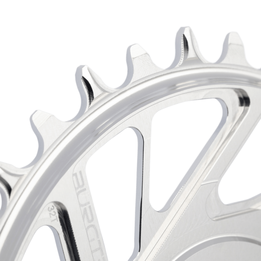 Burgtec 3mm Offset Thick Thin Chainring for SRAM 8-Bolt - 28T - Kash Bronze