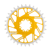 Burgtec 3mm Offset Thick Thin Chainring for SRAM 8-Bolt - 28T - Kash Bronze